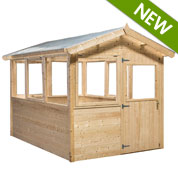 serre de jardin en bois 6m2 - bear county